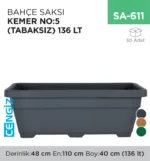 BAHÇE SAKSI KEMER NO:5(TABAKSIZ)(KBT0502102&amp;3)