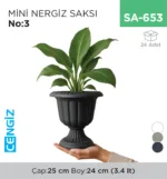 MİNİ NERGİS SAKSI NO:3 (MN03) (3