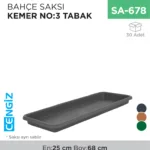 BAHÇE SAKSI KEMER NO:3 TABAK (KBS3)