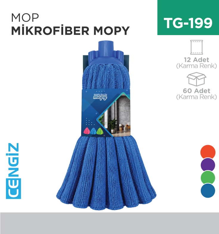 MOP HAVLU MİKROFİBER MOPY (TG-199)