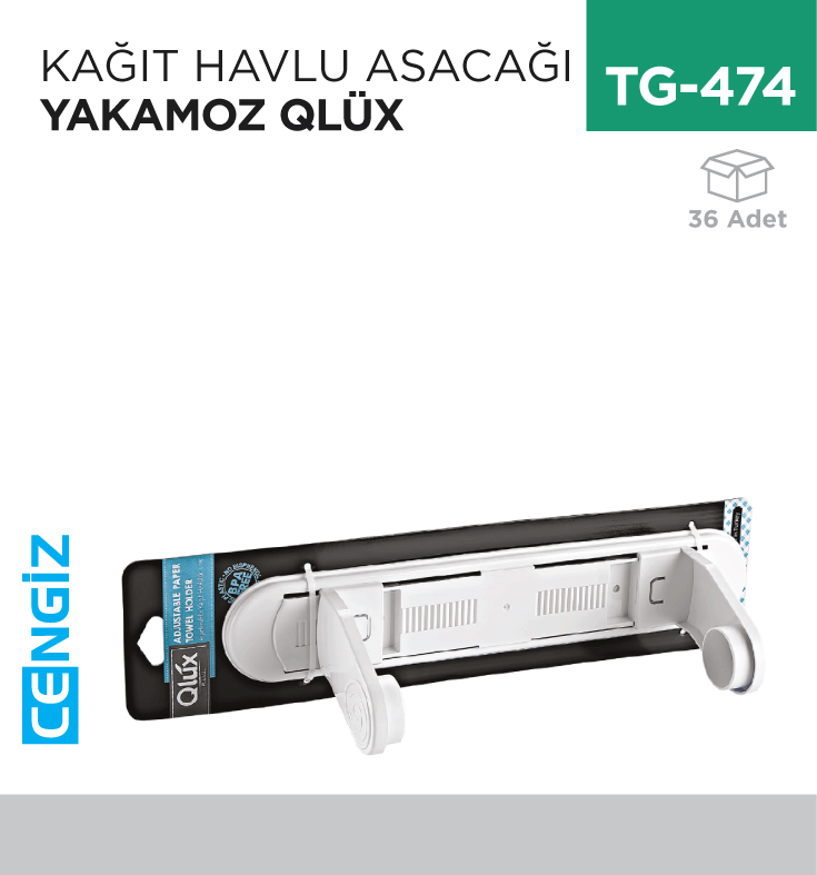 KAĞIT HAVLU ASACAĞI YAKAMOZ QLÜX (L-162)