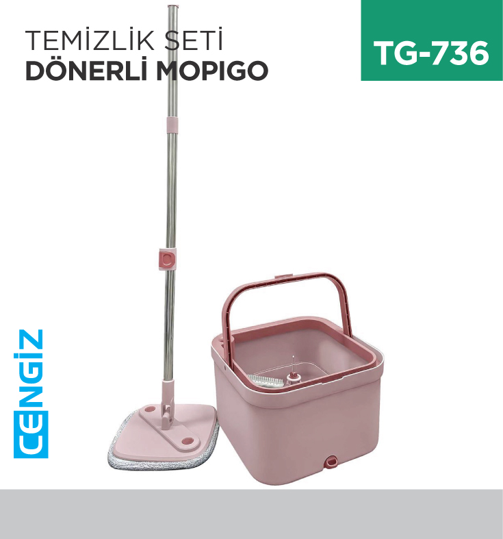 TEMİZLİK SETİ DÖNERLİ MOPIGO (F 241)