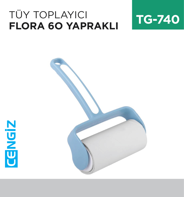 TÜY TOPLAYICI FLORA 6O YAPRAKLI (F 407)