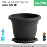 VİLLA SAKSI TAKIM NO:9  (22 LT) (V509)
