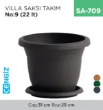 VİLLA SAKSI TAKIM NO:9  (22 LT) (V509)
