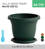 VİLLA SAKSI TAKIM  NO:10 (35 LT) (V510)
