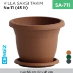 VİLLA SAKSI TAKIM NO:11 (45 LT) (V511)