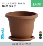 VİLLA SAKSI TAKIM NO:11 (45 LT) (V511)