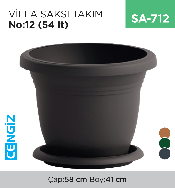 VİLLA SAKSI NO:12 (54 LT) (V512)