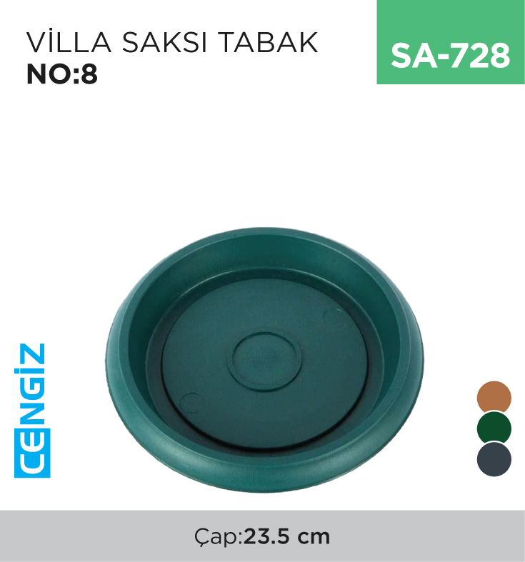 VİLLA SAKSI NO:8 TABAK