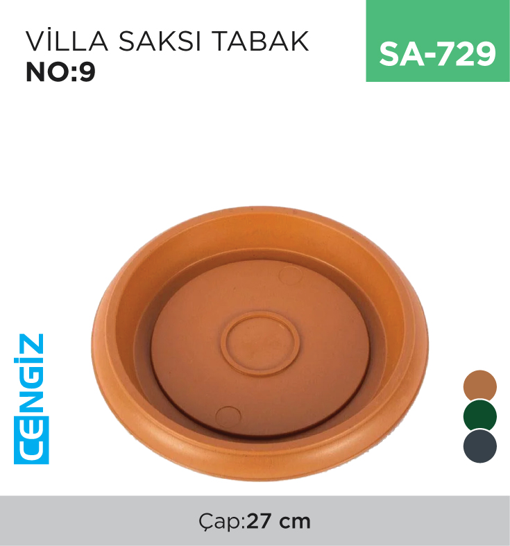 VİLLA SAKSI NO:9 TABAK