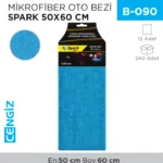 MİKROFİBER OTO BEZİ SPARK 50*60 CM (2310)