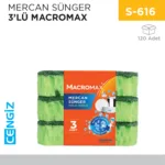MERCAN SÜNGER 3LÜ MACROMAX (3009725)