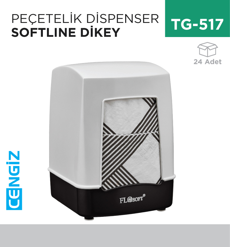 PEÇETELİK DİSPENSER SOFTLINE DİKEY (F053)